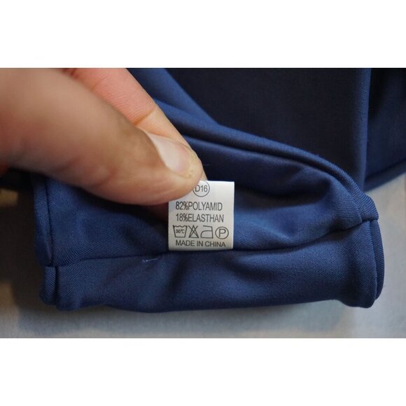 Women's Blue Sexy V Cut High Waisted Bikini Bottoms - Size M, NWOT - Picture 4 of 5